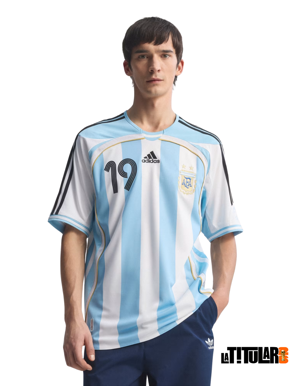 Argentina Camiseta Local 2006 - Retro - Messi #19