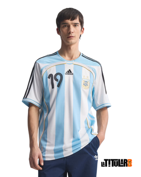 Argentina Camiseta Local 2006 - Retro - Messi #19