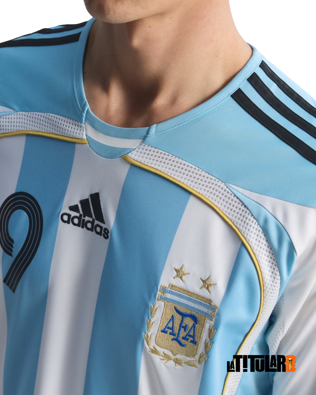 Argentina Camiseta Local 2006 - Retro - Messi #19