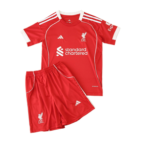 Liverpool - Home 25/26 Kids Jersey Kit