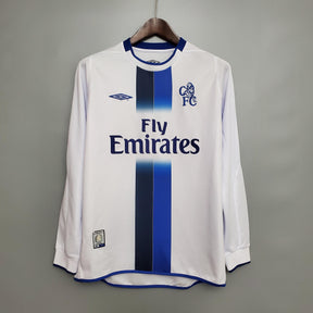 Chelsea Retro Camiseta Visitante 2003/05 - Manga Larga