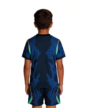 Brasil Mundial Camiseta Visitante 2026 - Niños