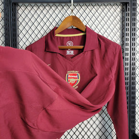Arsenal Retro Camiseta Local 2005/06 - Manga Larga