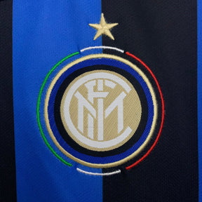 Inter Milan Retro 09/10 Home Jersey - Long Sleeve
