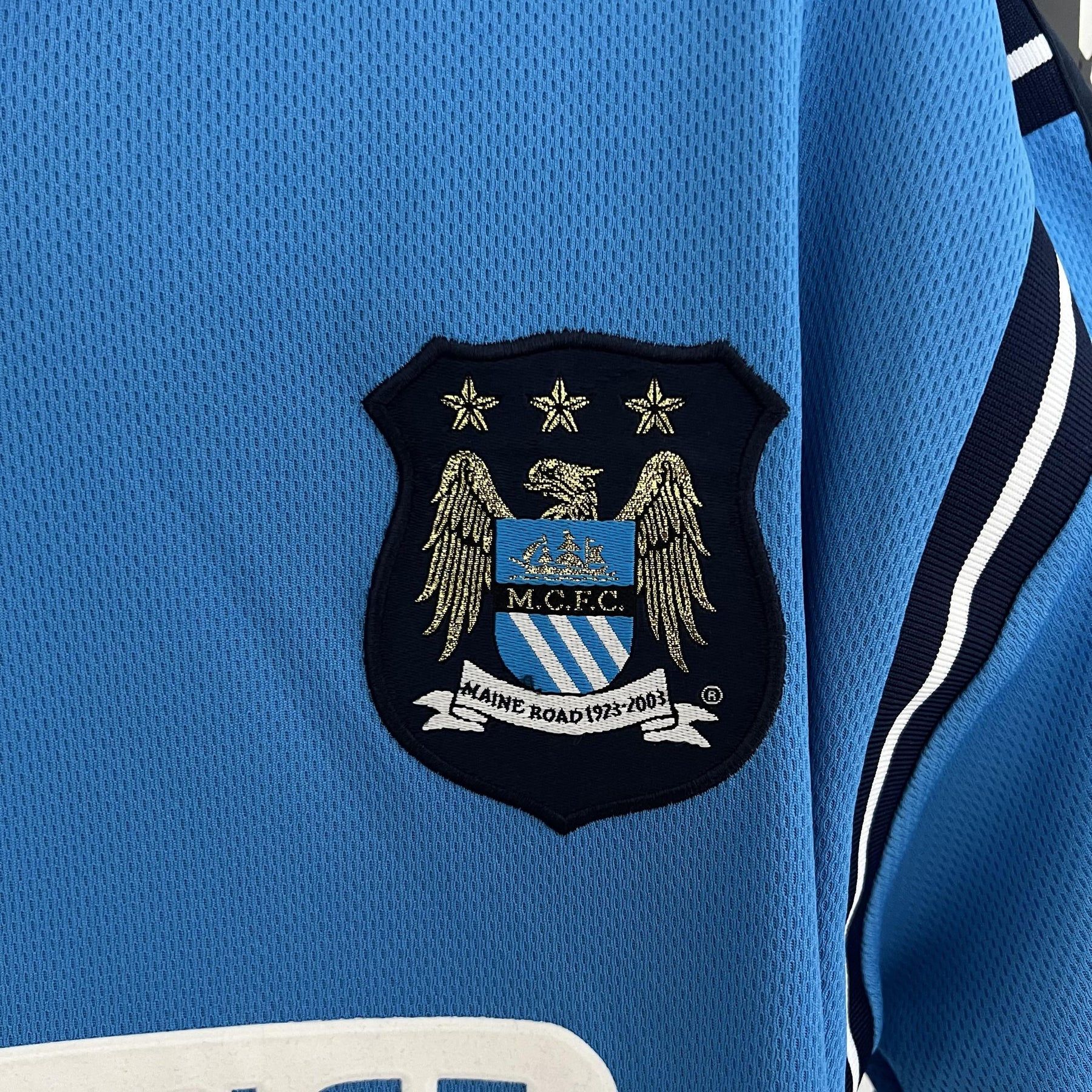 Manchester City Camiseta Local 2002/03 - Retro