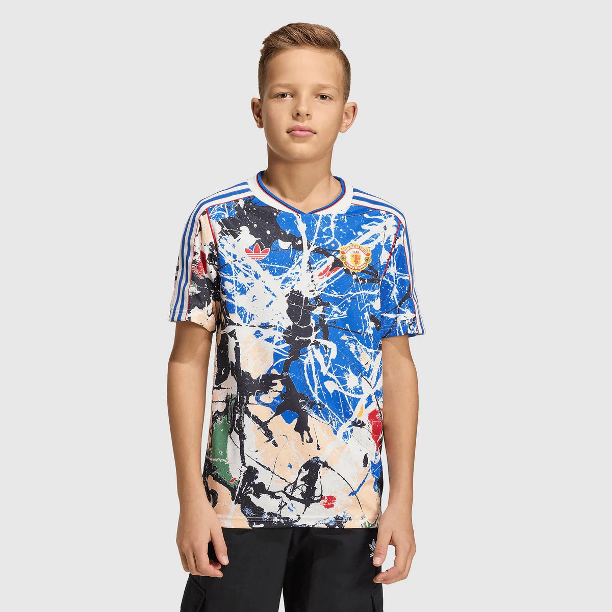 Manchester United - Stone Roses 25/26 Kids Jersey Kit