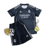 Real Madrid - Away 25/26 Kids Jersey Kit