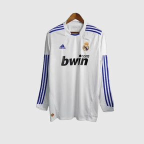 Real Madrid - Retro Home 2010/11 Long Sleeve Jersey