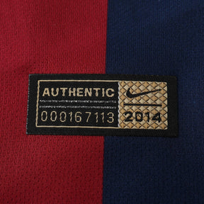 Barcelona - Retro Home 2014/15 Long Sleeve Jersey