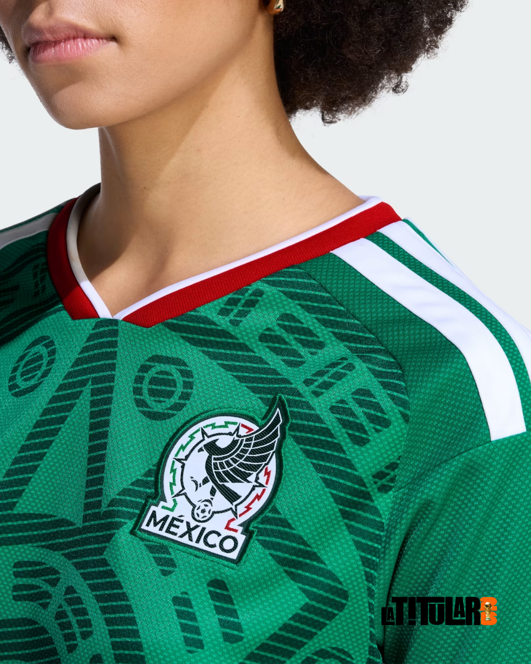 Crop México Camiseta Local 2025/26 - Mujer
