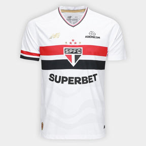 Camisa New Balance São Paulo 2025/26 I Luciano N° 10