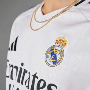 Camisa Adidas Real Madrid 2024/25 I Manga Longa
