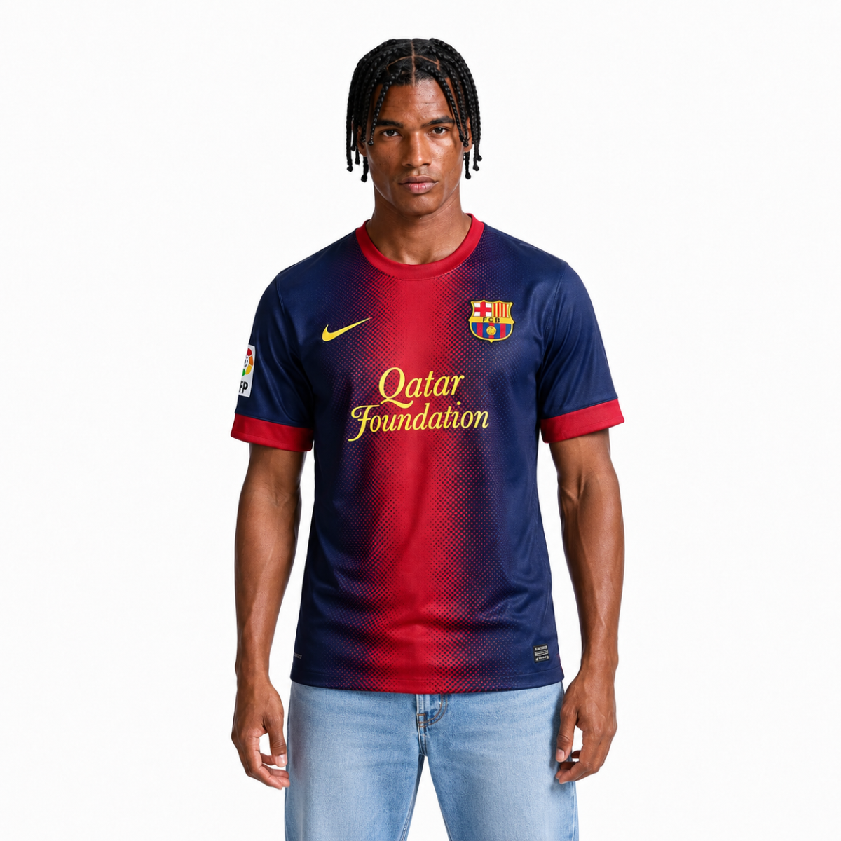 Camiseta Barcelona Primera Equipación Retro 12/13