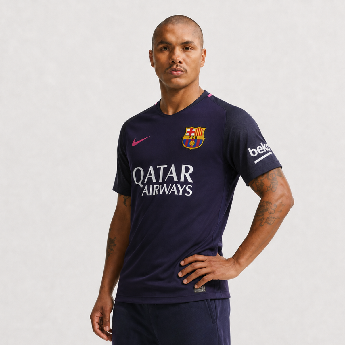 Camiseta Barcelona Segunda Equipación Retro 16/17