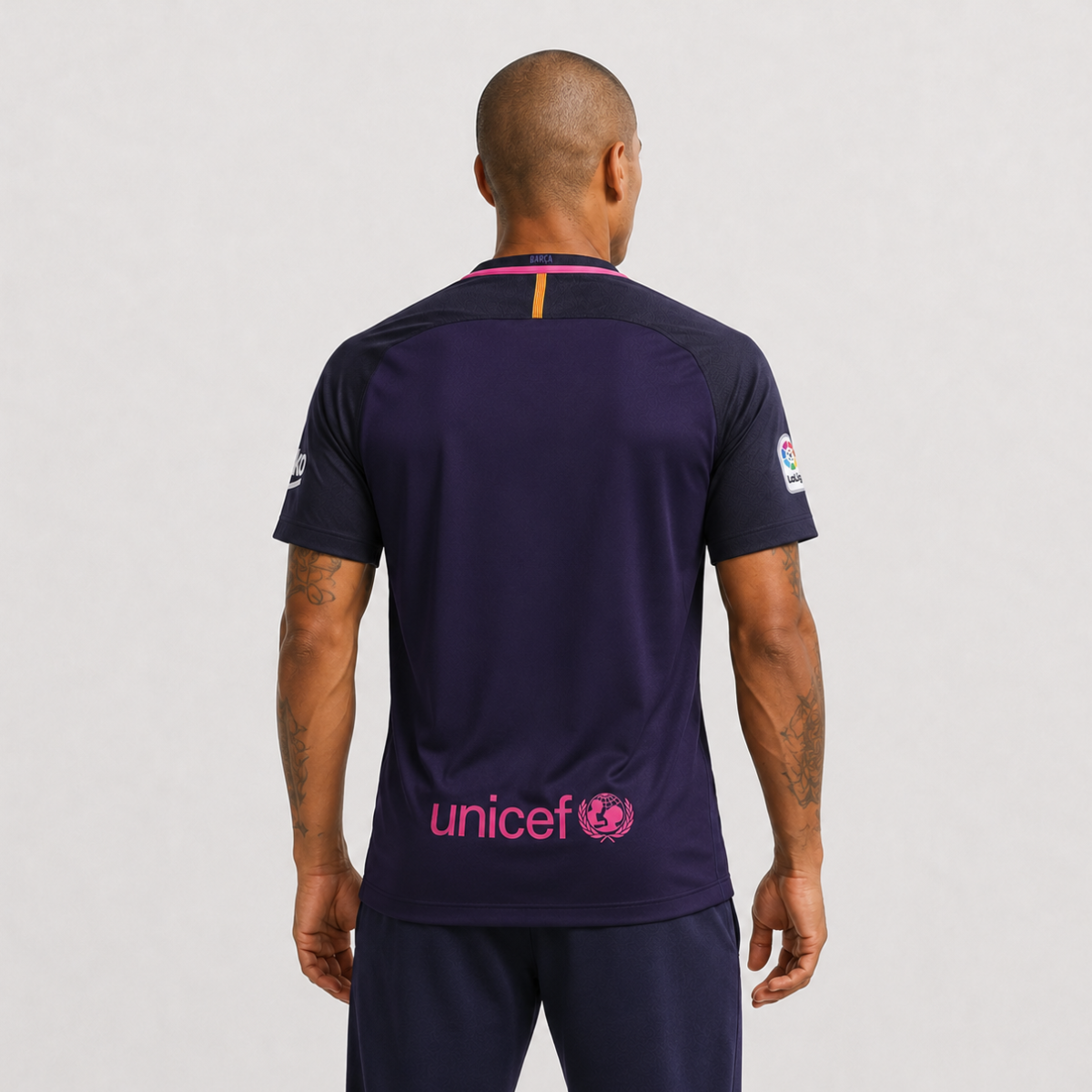 Camiseta Barcelona Segunda Equipación Retro 16/17