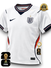 Inglaterra Mundial Camiseta 2026 - Versión Jugador