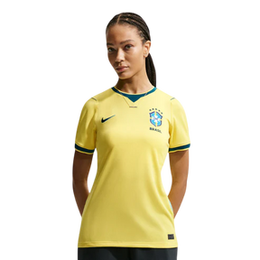 Camisa Brasil I 2026/27 Feminina - Amarela