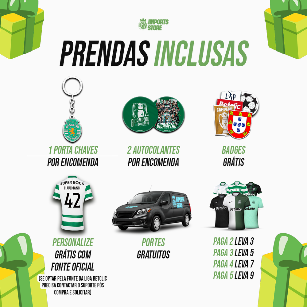 Sporting CP - Away TOTAL 90 26/27 Fan Jersey