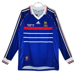 Francia Mundial Camiseta Local 1998 - Retro - Final
