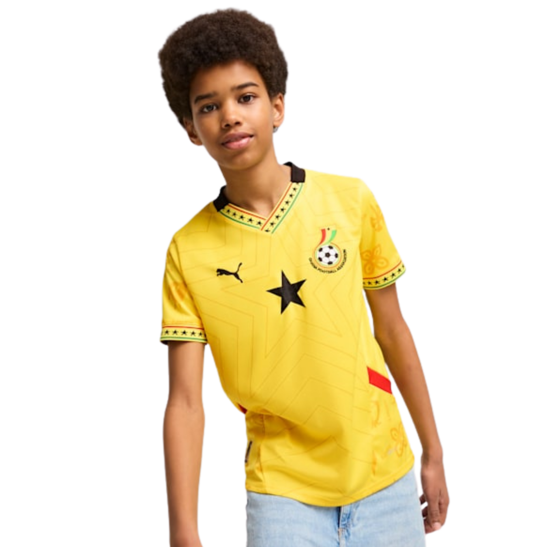 Ghana Camiseta Visitante 2025/26 - Niños
