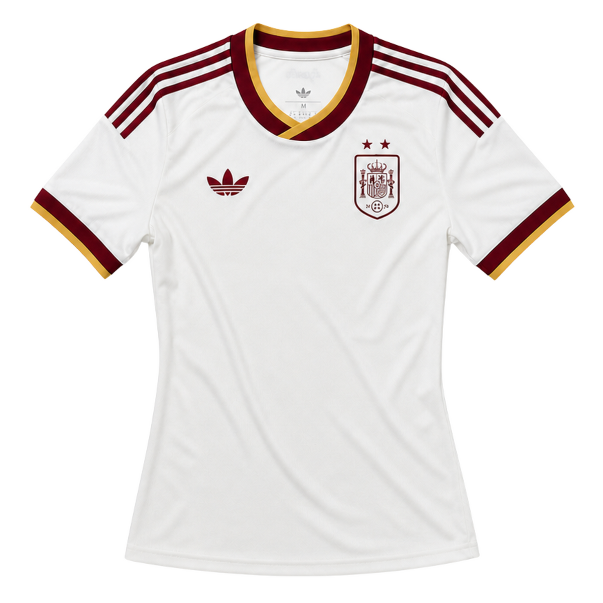 2 ESTRELLAS Camiseta Mujer Visitante de España 2026 — Campeones Del Mundial 2026