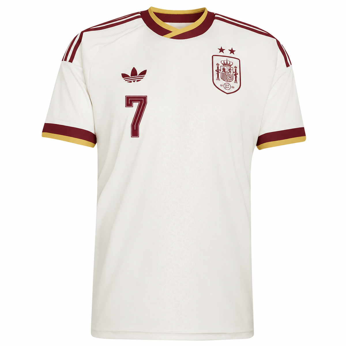 2 ESTRELLAS Camiseta Visitante de España 2026 — #7 FERRAN