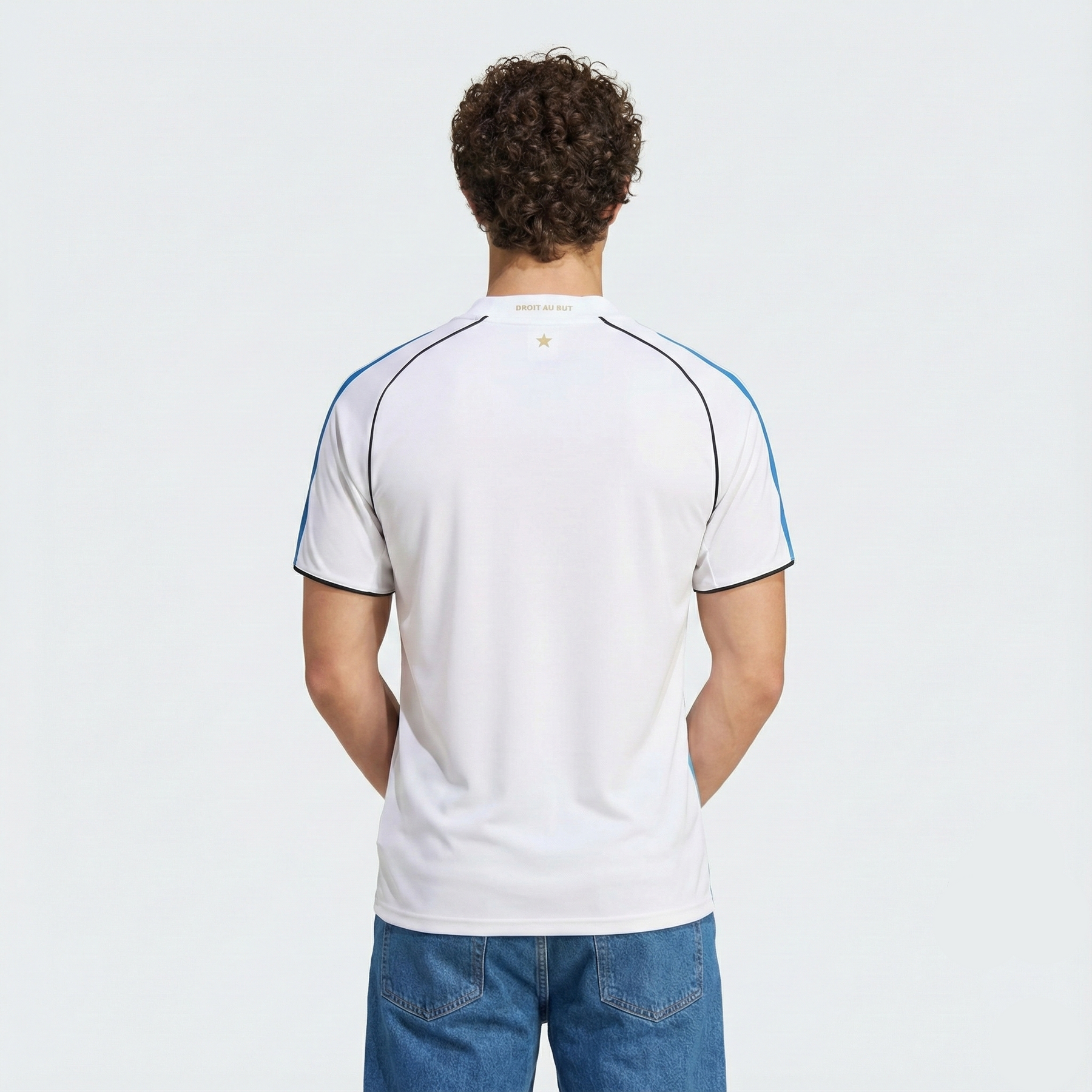 Camisa Olympique de Marseille Titular 05/06 - Versão Retro