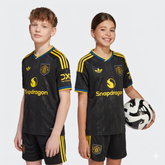 Conjunto Infantil Adidas Manchester United III 2025/26 Torcedor