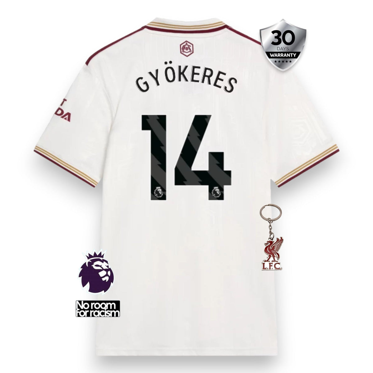 Arsenal Tercera Camiseta 2025/26 - Gyökeres #14
