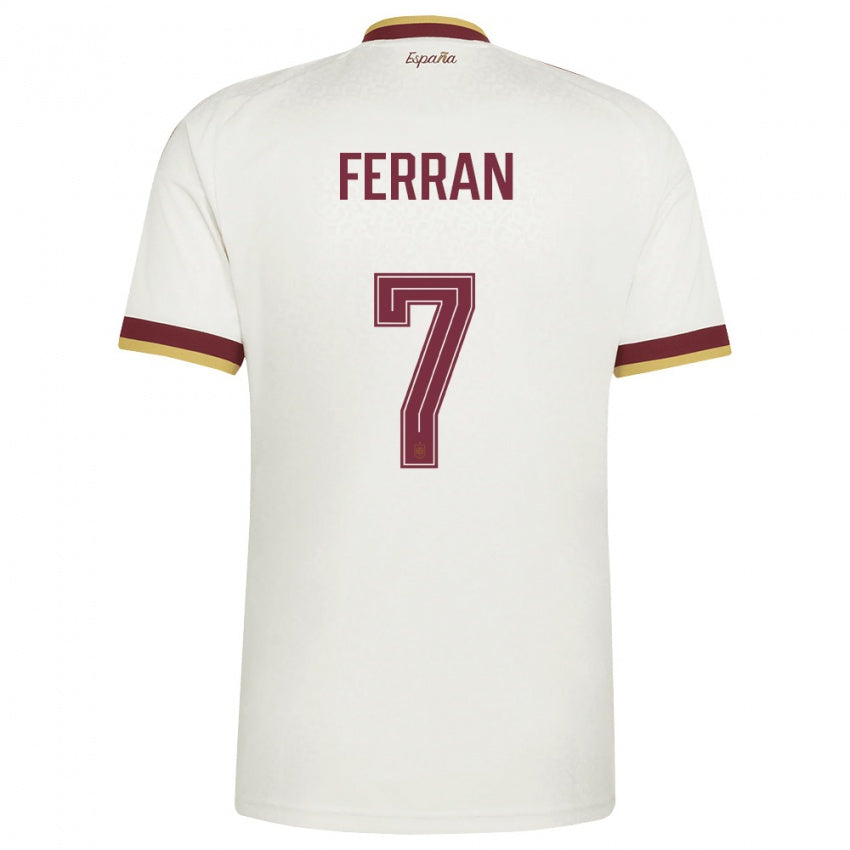 2 ESTRELLAS Camiseta Visitante de España 2026 — #7 FERRAN