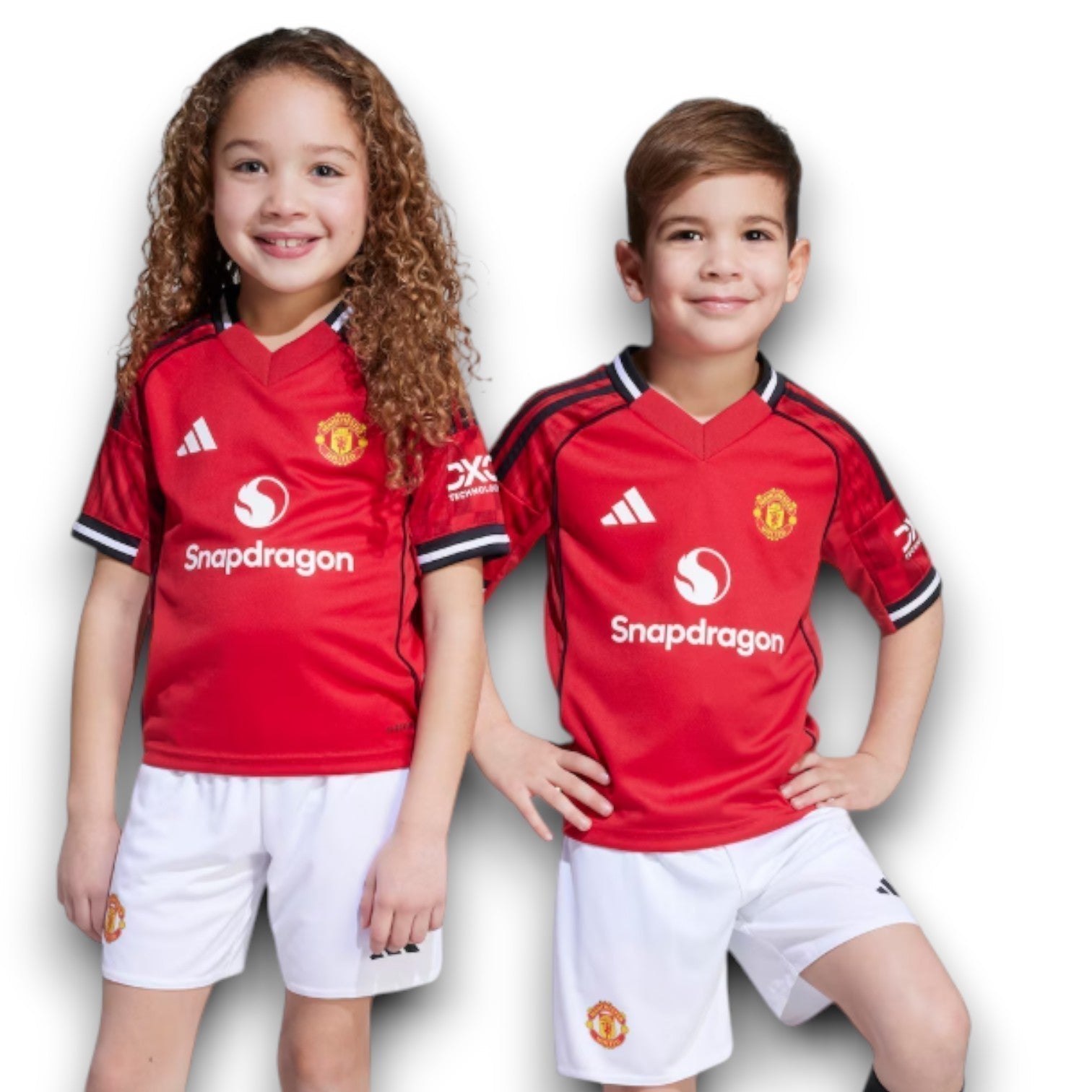 Manchester United Camiseta Local 2025/26 - Niños