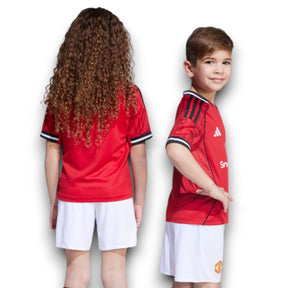 Manchester United Camiseta Local 2025/26 - Niños