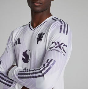 Manchester United Player Camiseta Visitante 2025/26 - Manga Larga
