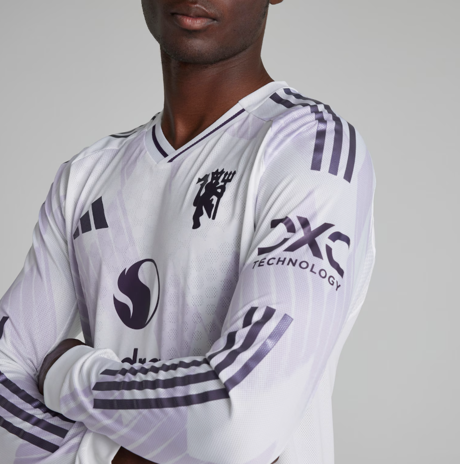 Manchester United Player Camiseta Visitante 2025/26 - Manga Larga