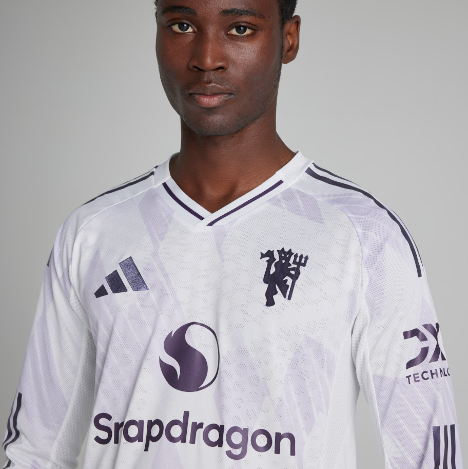 Manchester United Player Camiseta Visitante 2025/26 - Manga Larga