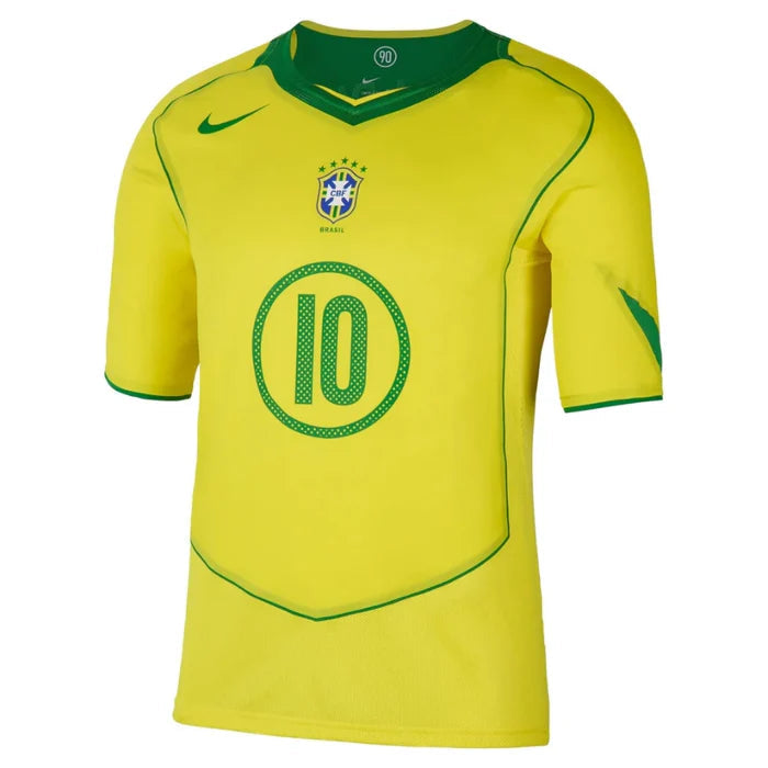 Brasil Camiseta Local 2004 - Retro - Ronaldinho #10