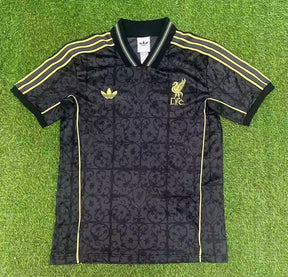 Liverpool adidas Negra & Gold Camiseta 2025/26 - LFSTLR