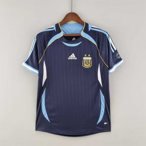 Argentina Retro 2006 Away Jersey - Dark Blue