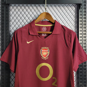 Arsenal Camiseta Local 2005/06 - Retro