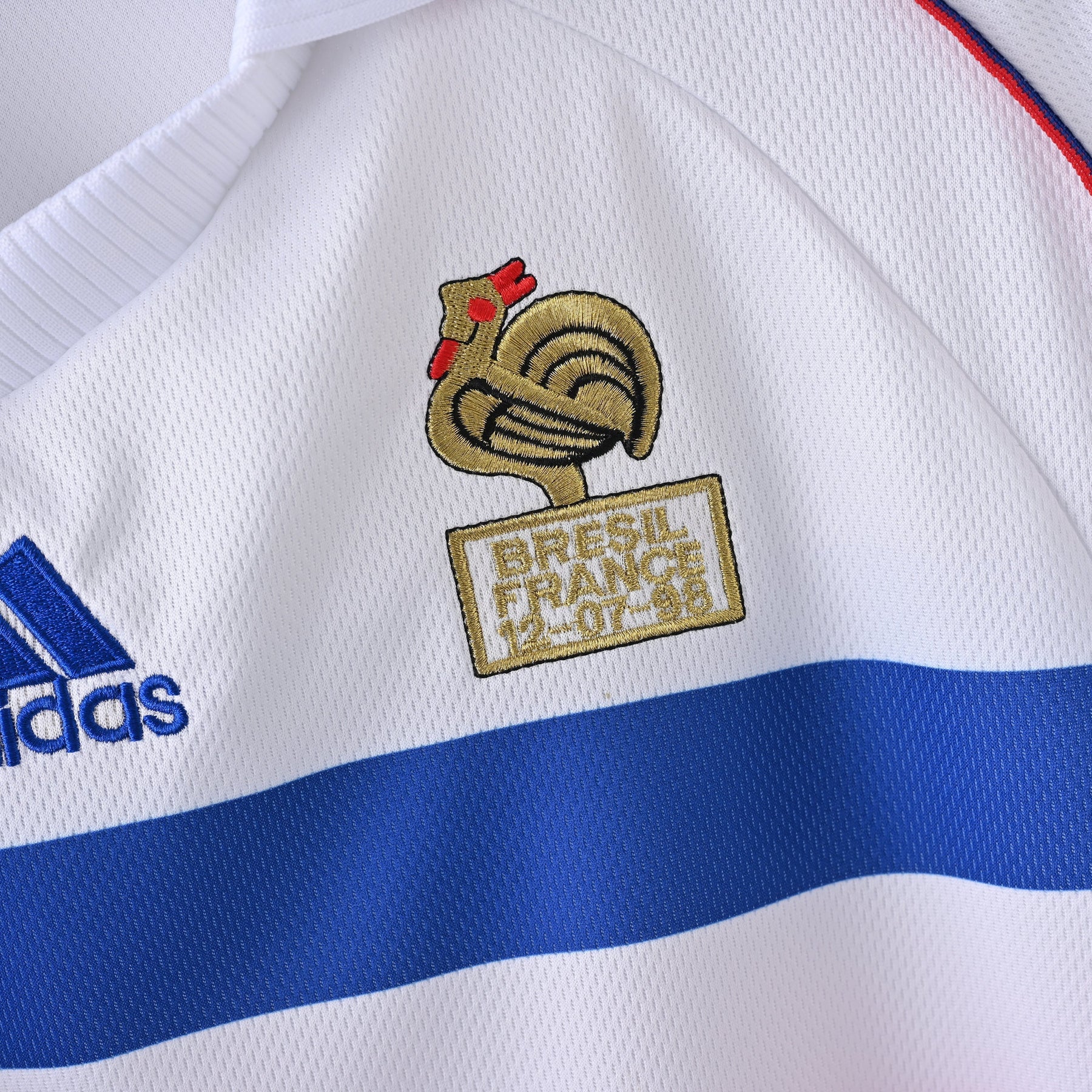 Francia Mundial Camiseta Visitante 1998 - Retro
