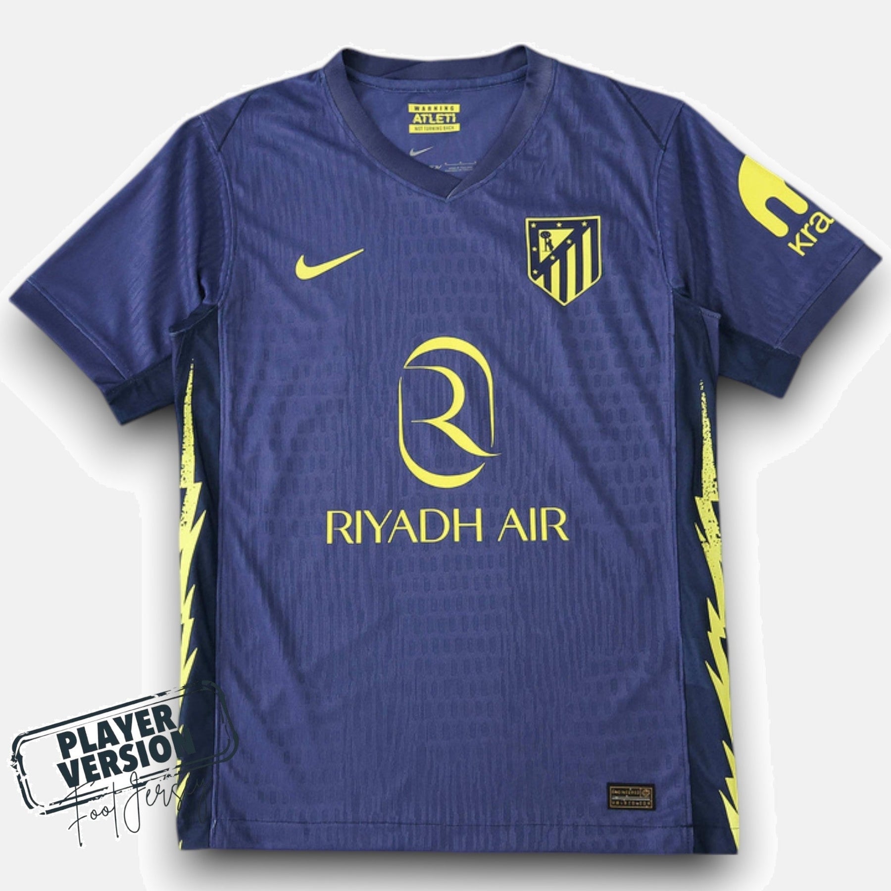 Atletico Madrid 25/26 Away Jersey - Player Version
