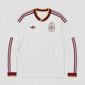 Spain Away Fan Long Sleeve 2026/27 - 2 Stars Winner ⭐⭐
