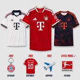 COMBO Bayern Munich - Home, Away & Third 26/27