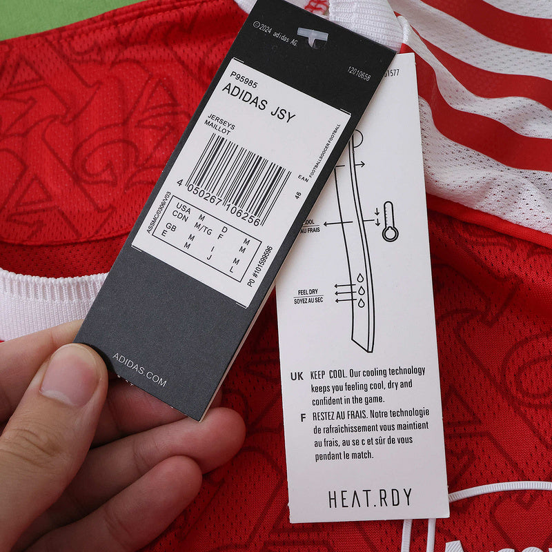 Arsenal Camiseta Local 2025/26 - Versión Jugador