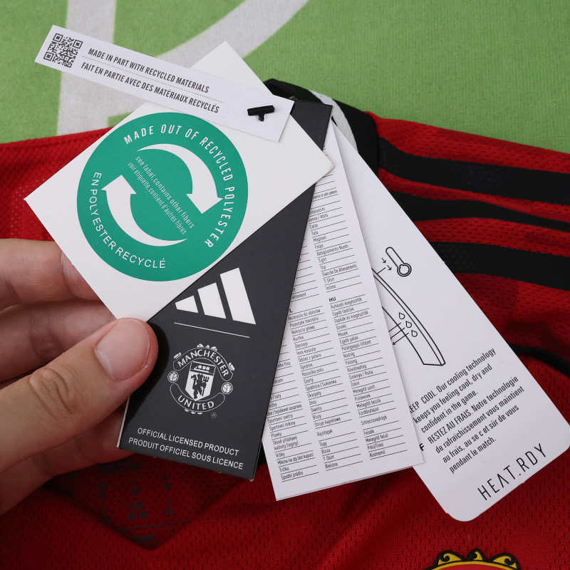 Manchester United Camiseta Local 2025/26 - Versión Jugador - Player