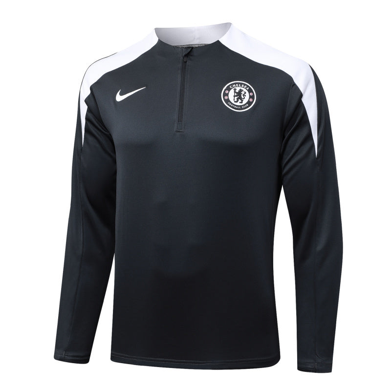 Chelsea Negra Pre-Partido TrackSuit 2025/26
