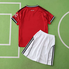 Manchester United Camiseta Local 2025/26 - Niños
