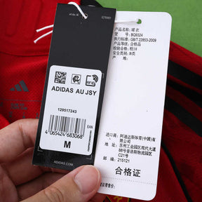 Manchester United Player Camiseta Local 2025/26 - Manga Larga