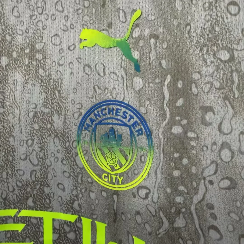 Manchester City Tercera Camiseta 2025/26 - Niños