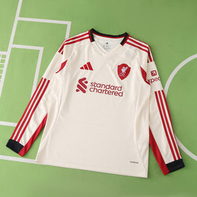 Liverpool Camiseta Visitante 2025/26 - Manga Larga